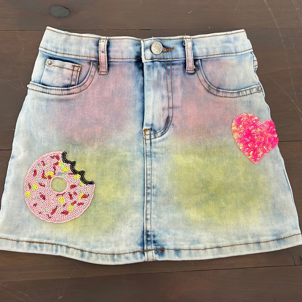 Baby Sara Denim Mini Skirt 5y